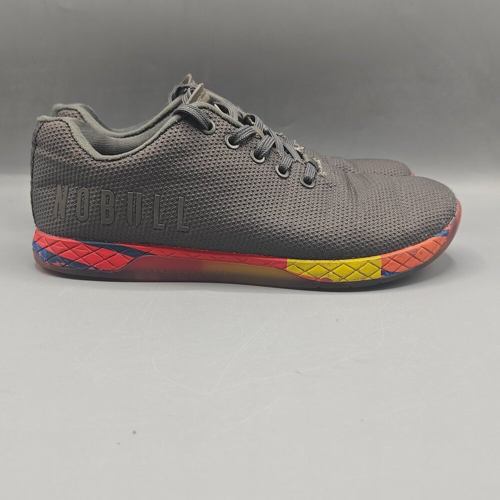 NOBULL Trainer Athletic Shoes Women's Size 9.5 Men's 8 Gray CrossFit Training